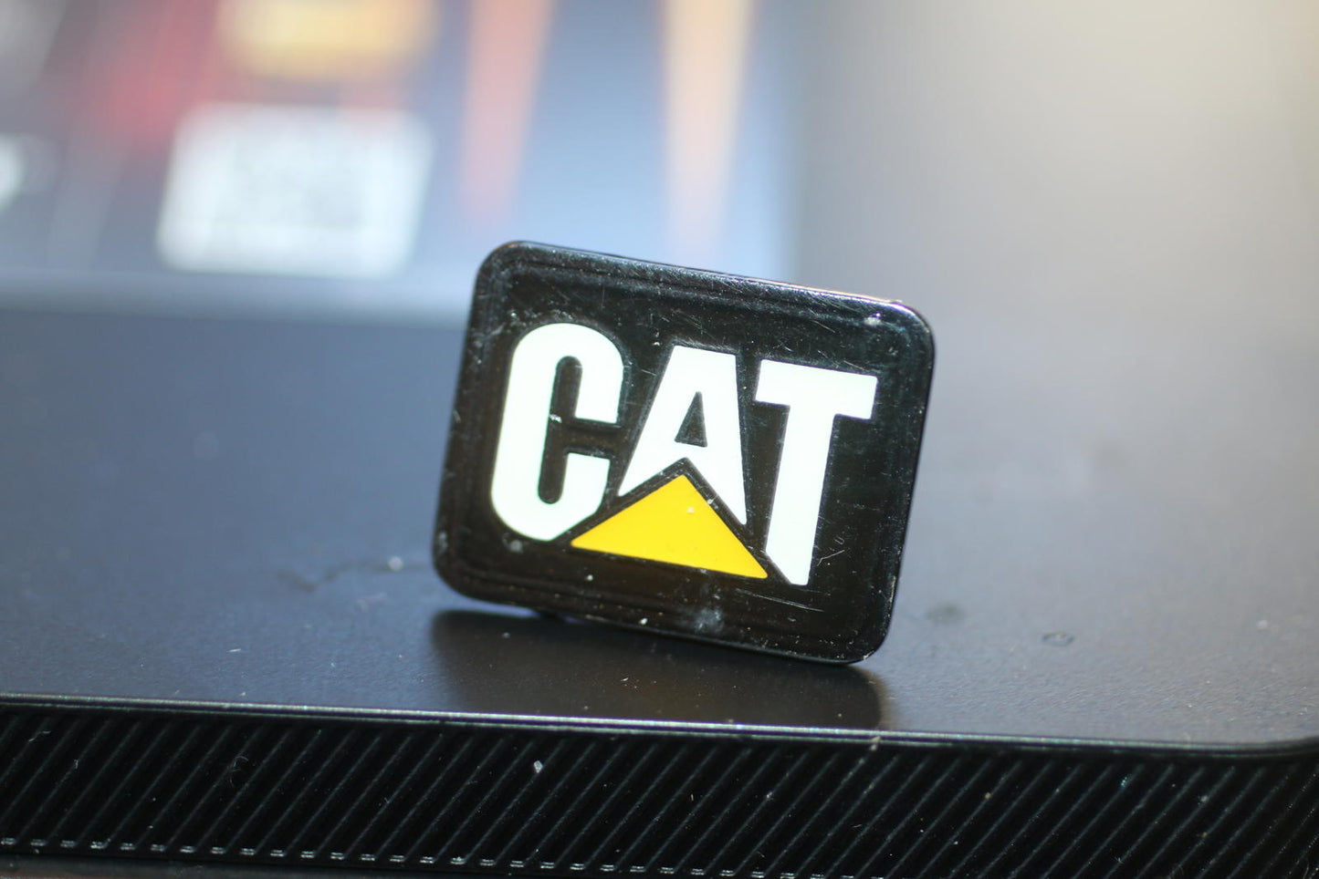 CAT Logo Pinback Badge