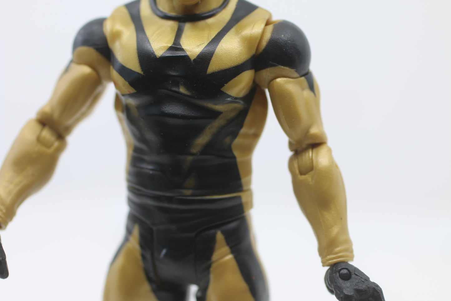 WWE Mattel Basic Series 4 Goldust Dustin Rhodes Wrestling Action Figure AEW WWF