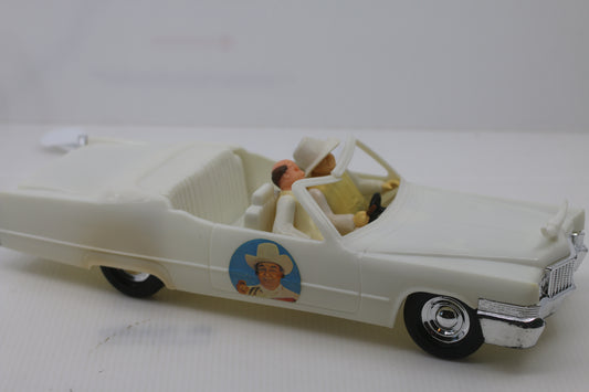 Dukes of Hazzard Boss Hogg Caddy Cadillac w/ 2 Figures OLD STOCK MEGO/GRAND TOYS