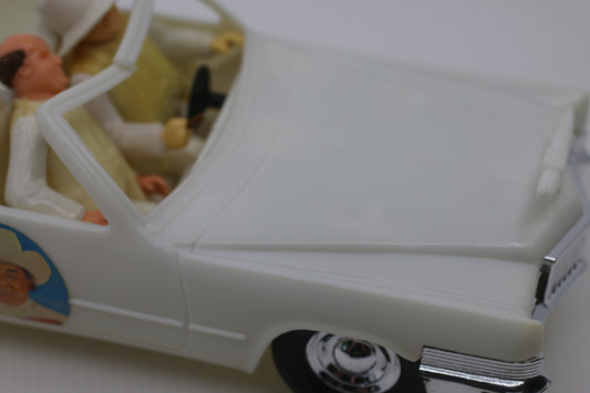 Dukes of Hazzard Boss Hogg Caddy Cadillac w/ 2 Figures OLD STOCK MEGO/GRAND TOYS