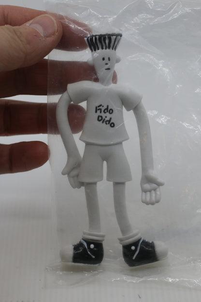 Fido Dido 7up Vintage Fido Dido Bendy Figure 1988 Bendy Figure Cool Guy #1
