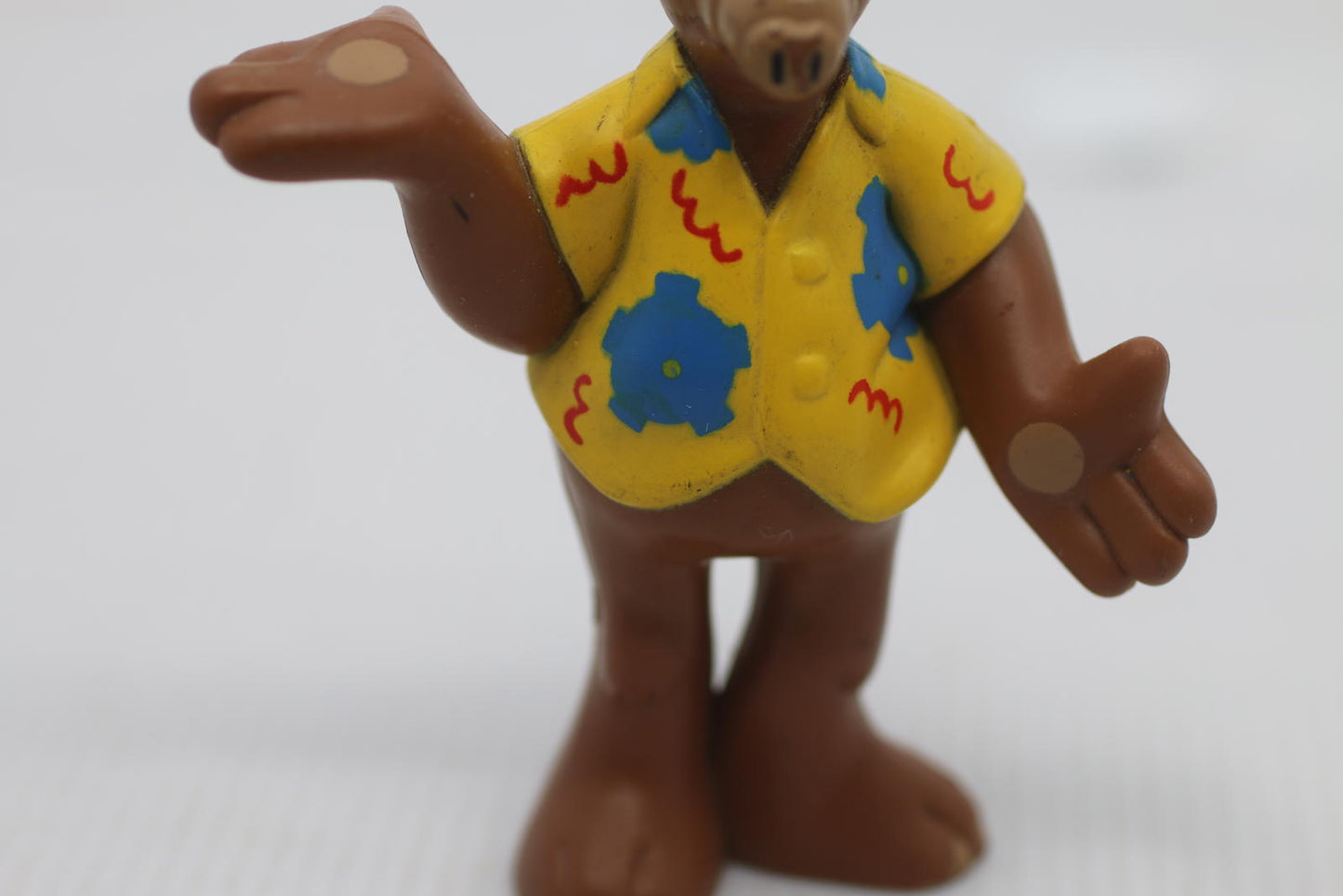 Vintage 1987 Coleco Alien 3.7" Figure Alf Animated Series Toy Cake Alien A 071