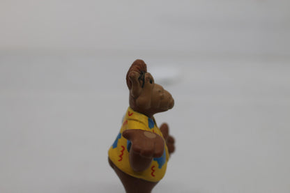 Vintage 1987 Coleco Alien 3.7" Figure Alf Animated Series Toy Cake Alien A 071