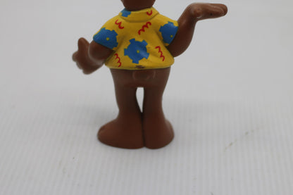 Vintage 1987 Coleco Alien 3.7" Figure Alf Animated Series Toy Cake Alien A 071