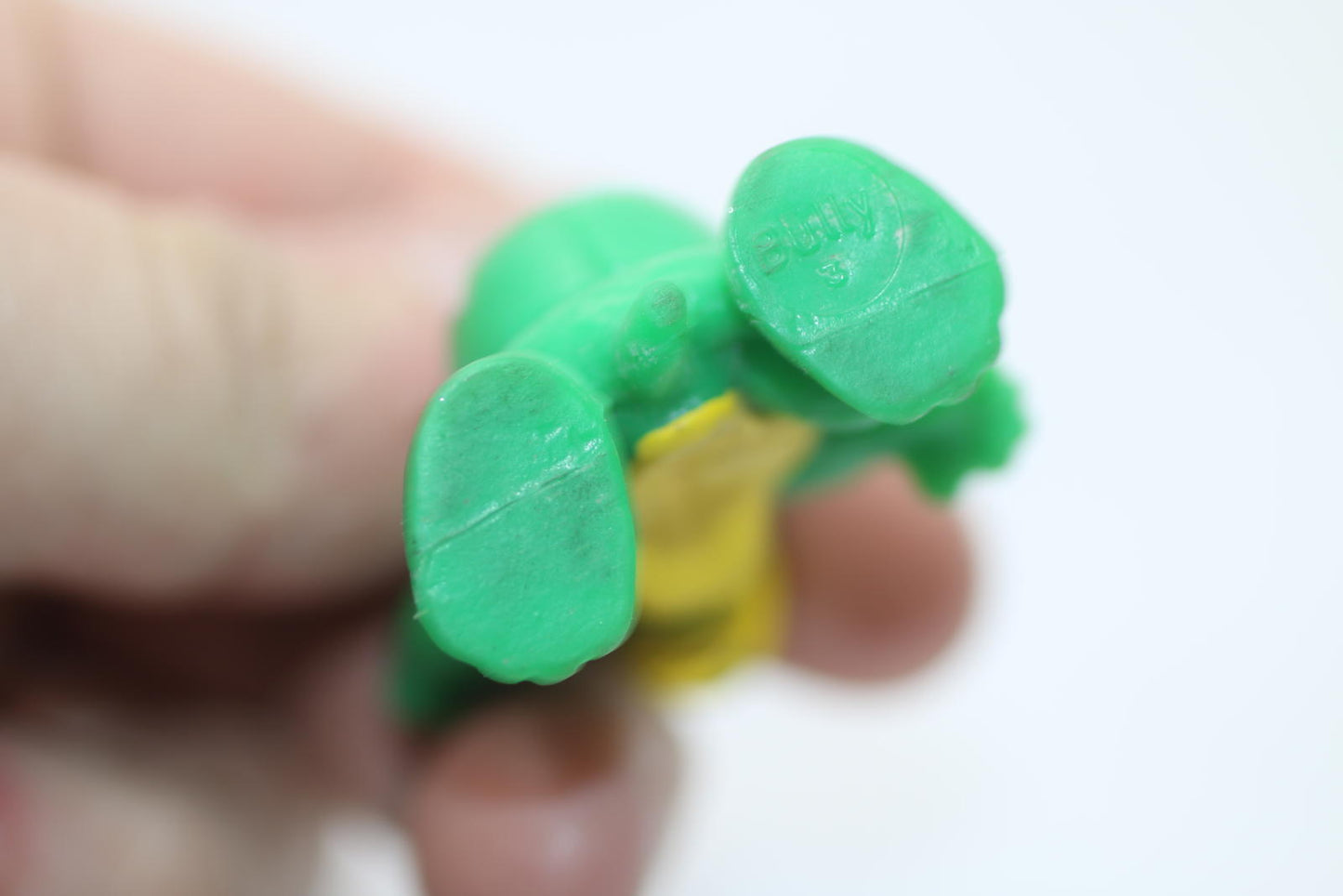 Bully Petzi turtle figure pol Small Green and Yellow Turtle Figurine Toy