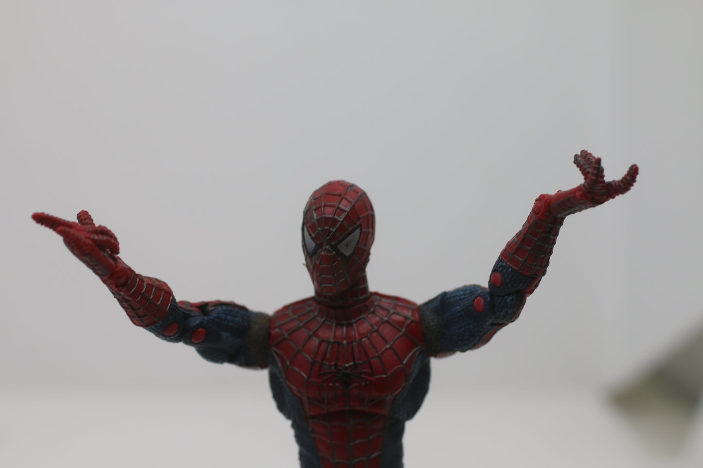 2002 Spider-Man The Movie Super Poseable 6" Figure Toby Mcguire Marvel ToyBiz