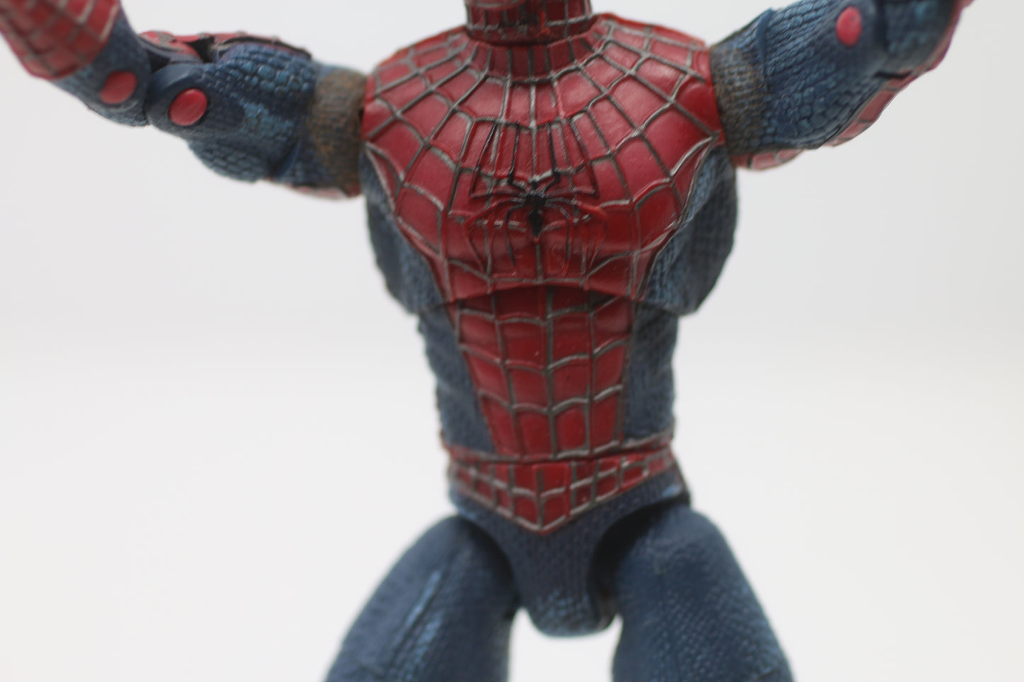 2002 Spider-Man The Movie Super Poseable 6" Figure Toby Mcguire Marvel ToyBiz