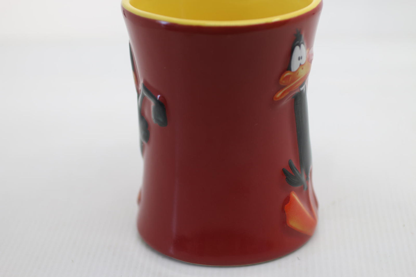 Rare Warner Bros 2005 looney tunes tindex ceramic mug daffy duck caractere toon2