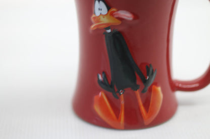 Rare Warner Bros 2005 looney tunes tindex ceramic mug daffy duck caractere toon2