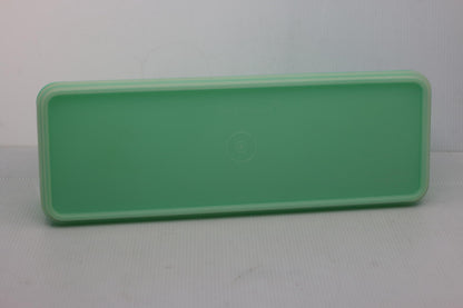 Vintage Green Tupperware Celery Vegetable Keeper Crisper #892-2 w/ Lid 893-1