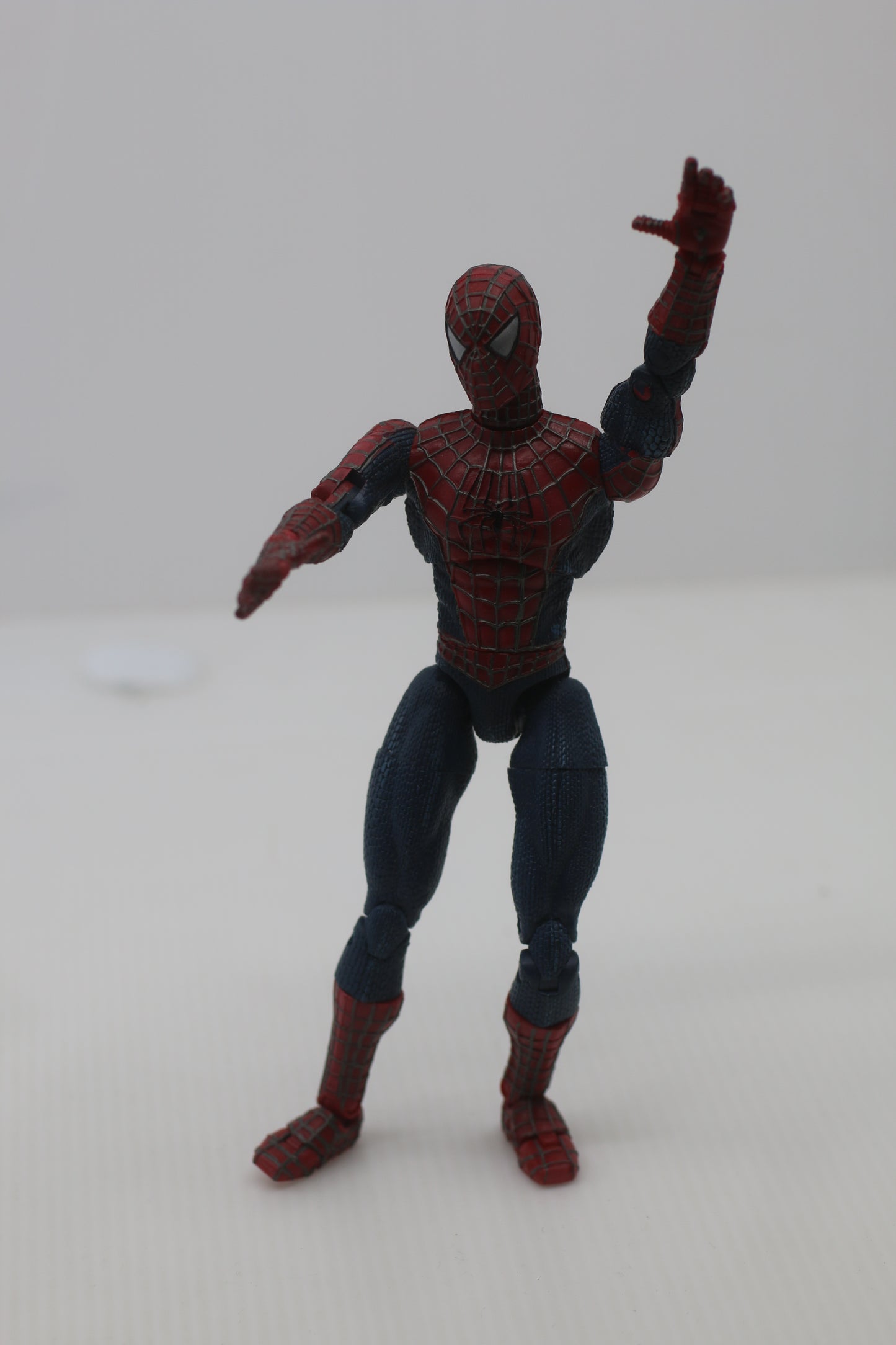 2002 Spider-Man The Movie Super Poseable 6" Figure Toby Mcguire Marvel ToyBiz #2