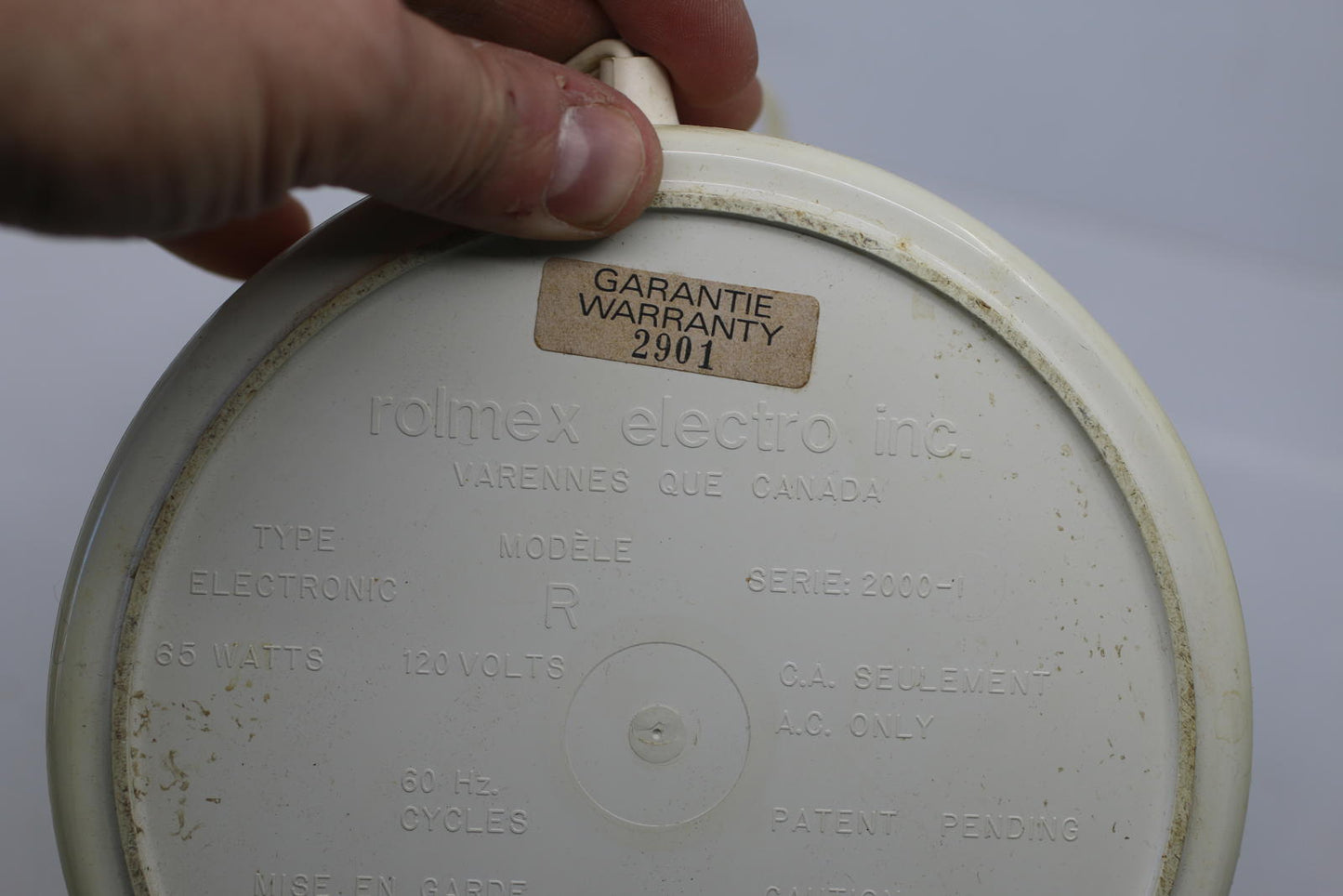 Vintage Rolmex Yogurt Maker Model R  MadeIn Qc Canada Complete Set w/Thermometer