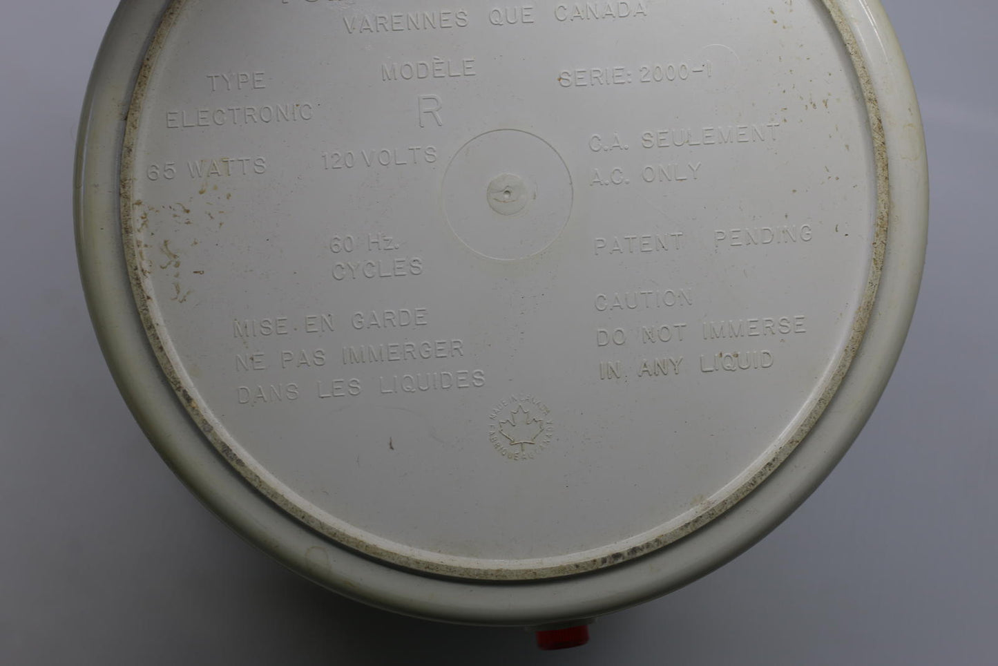Vintage Rolmex Yogurt Maker Model R  MadeIn Qc Canada Complete Set w/Thermometer