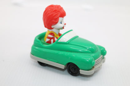 2008 McDonald’s Ronald McDonald Green Sport Car Happy Meal Toy