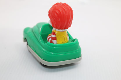 2008 McDonald’s Ronald McDonald Green Sport Car Happy Meal Toy