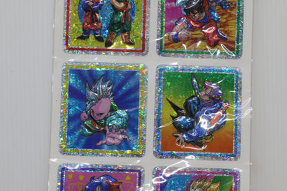 Dragon Ball Z Holographic Stickers 1 Set 6 Sticker PCS Puffy 3D Anime DBZ NEW
