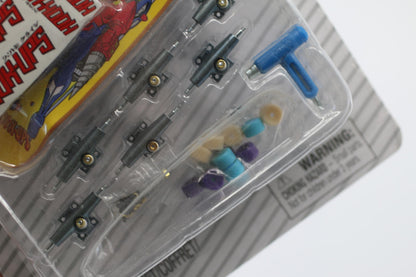 New Tech Deck 4 Pack Hook-Ups Skateboards Fingerboards Anime Girl Robot