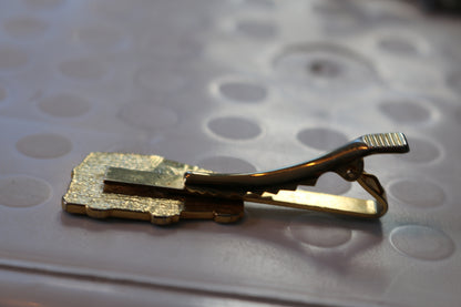 Bus Company from Canada Tie Clip Golden model