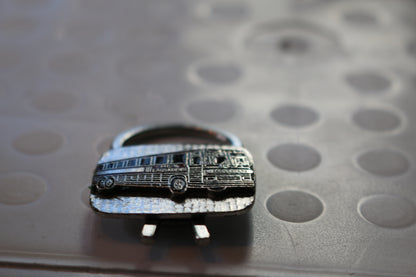 Bus Company from Canada Tie Clip silver model #4