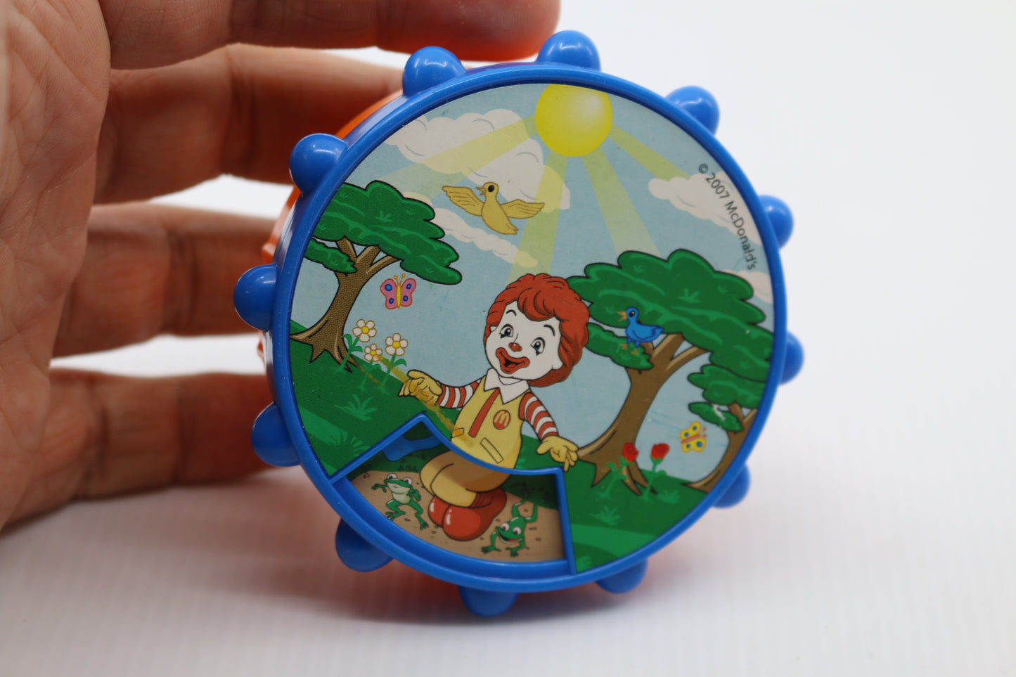 Rare Ronald McDonalds Spin Toy Dress Up McD 2007 Puzzle 3D