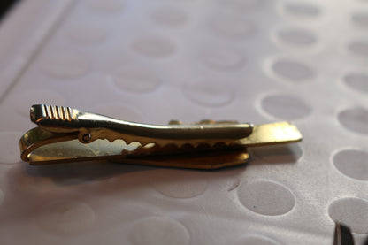 Bus Company from Canada Tie Clip Golden model #2