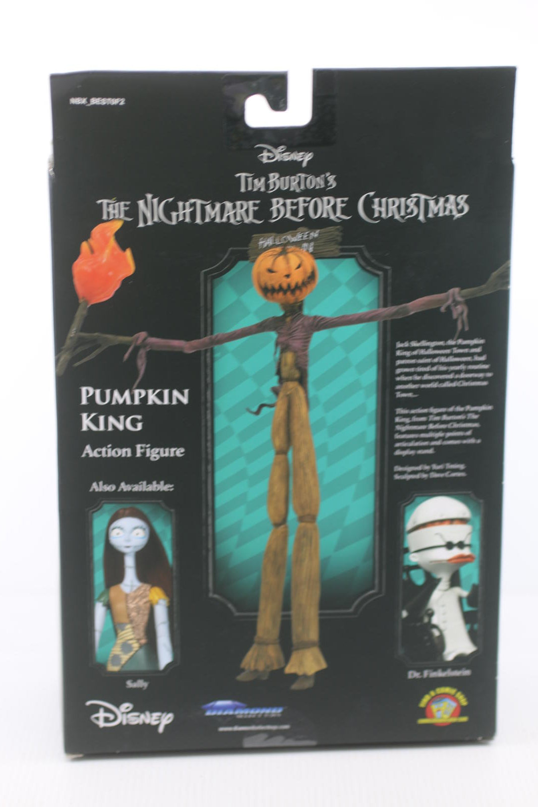 Tim Burton's The Nightmare Before Christmas Pumpkin King Action Figure