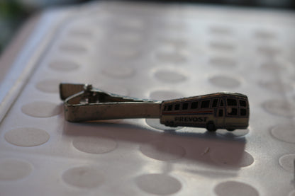 Bus Company from Canada Tie Clip Golden model #3