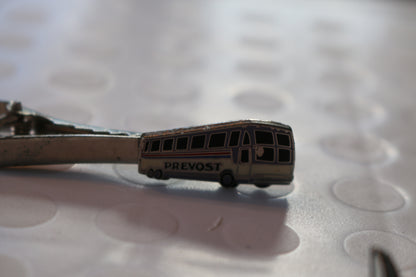 Bus Company from Canada Tie Clip Golden model #3