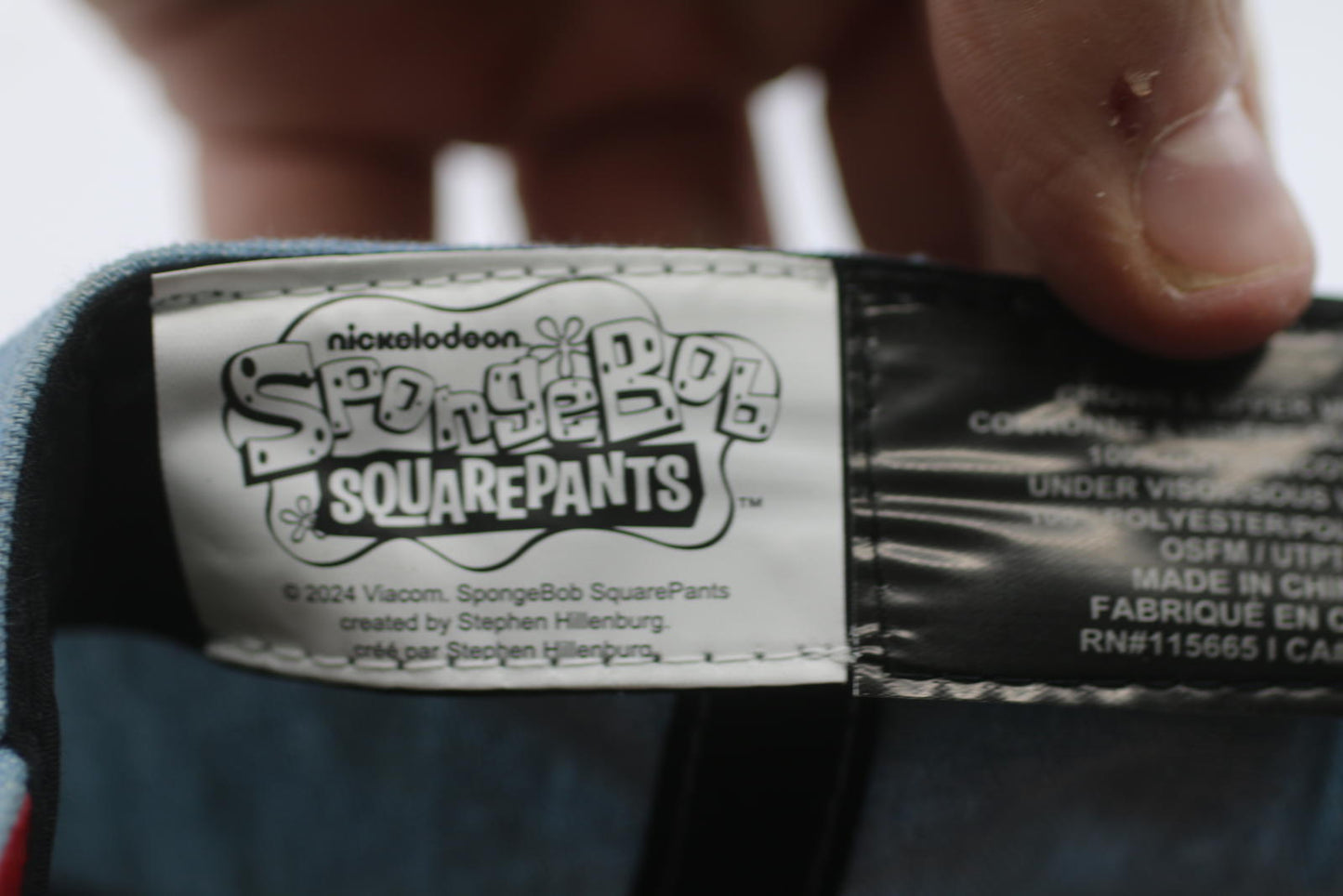 SpongeBob SquarePants Cowboy Dad Hat Adjustable BioWorld