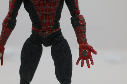 Marvel Spider-Man 2 Magnetic Articulated 6” Figure Tobey Maguire 2003 SEE PICS