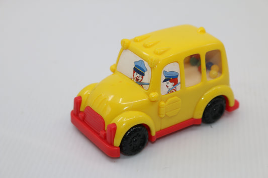 McDonald's School Bus Ronald McDonald Rattle 2008 Truck Toy Happy Meal