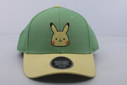 Pokémon Pikachu Electric Type Green Adjustable Hat BioWorld