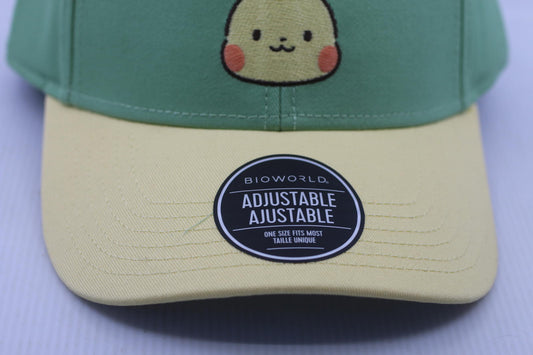 Pokémon Pikachu Electric Type Green Adjustable Hat BioWorld