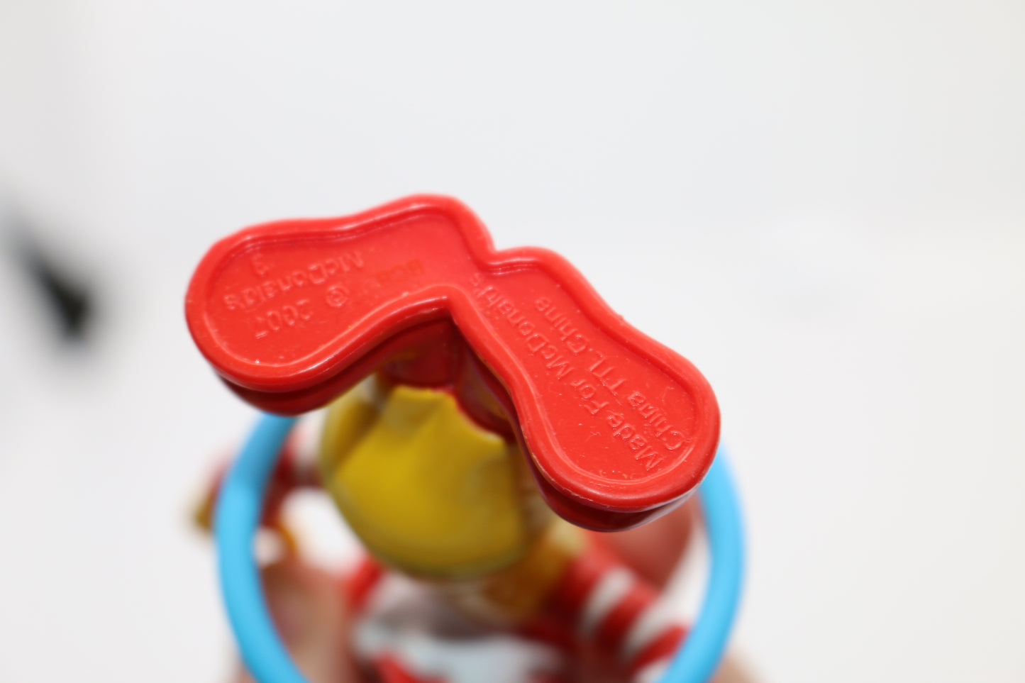 2007 McDonald's Ronald McDonald Hula Hoop Plastic Toy Figure