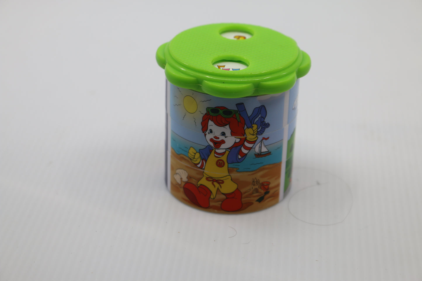 Baby Ronald Picture Matching Puzzle / 2006 McDonald's Meal Toys  Greeb Variant