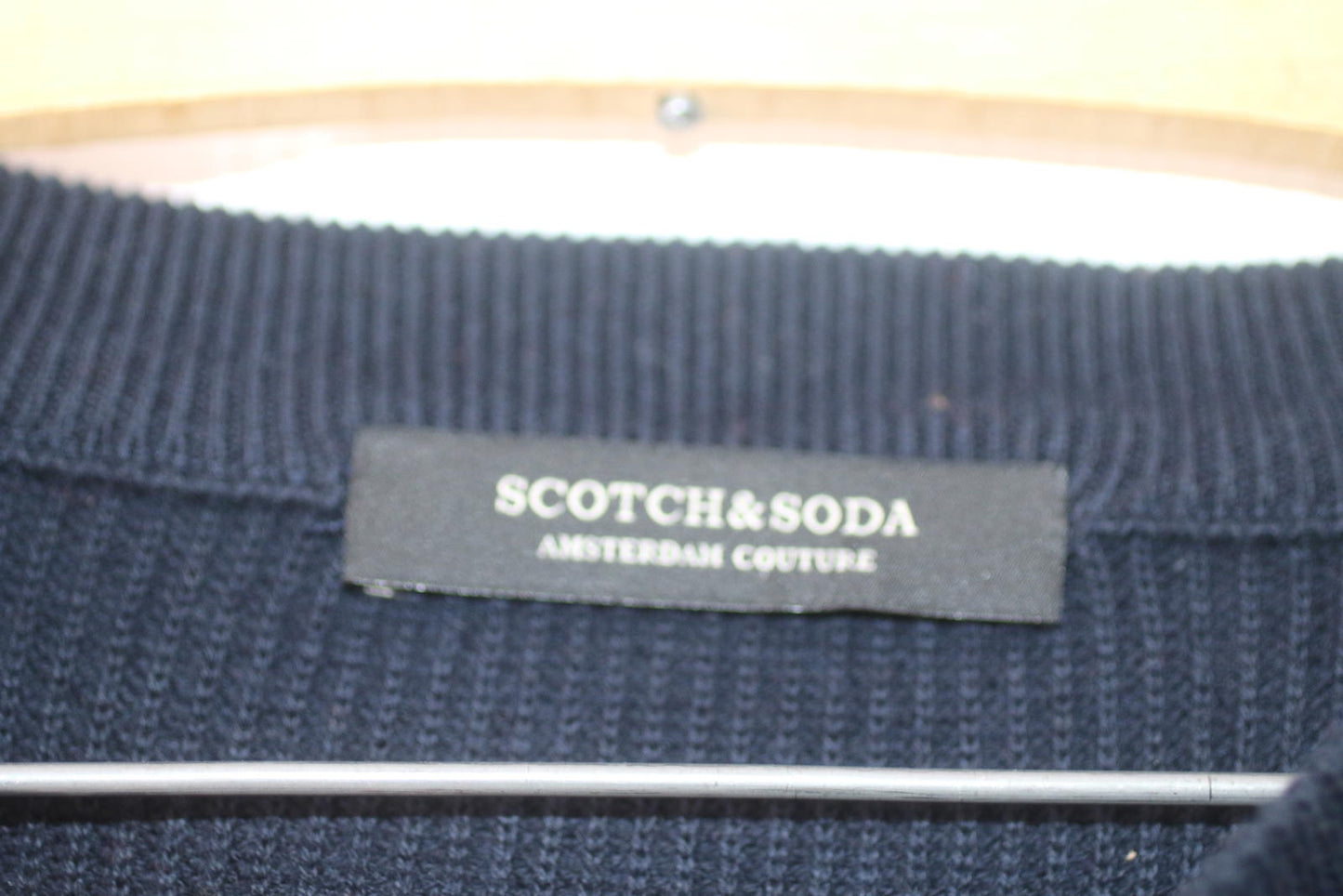 Scotch & Soda Amsterdam Couture striped knit sweater size XL
