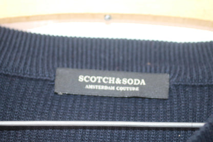 Scotch & Soda Amsterdam Couture striped knit sweater size XL