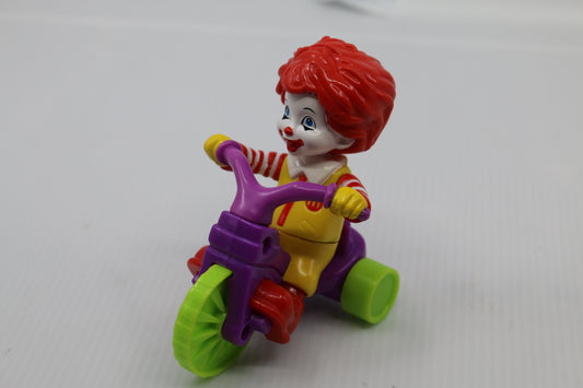 MCDONALD’S RONALD MCDONALD RIDING BICYCLE (2008) TOY (PRE-OWNED) #1