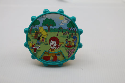 ✨McDonald's happy meal Ronald Baby Toddler Under 3 Puzzle Matching Wheel 2008✨