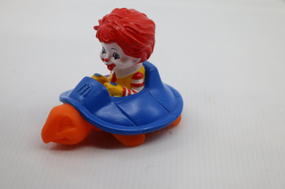 McDonald's Happy Meal Toy Baby Ronald McDonald Riding Turtle Bath Toy 2010