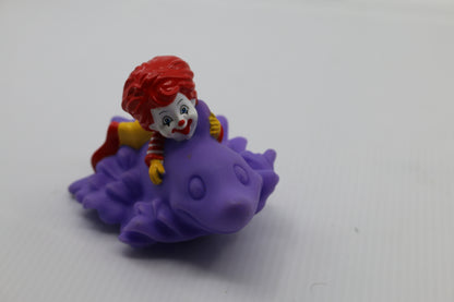 McDonalds Happy Meal Toy 2010 Ronald McDonald Purple Dolphin