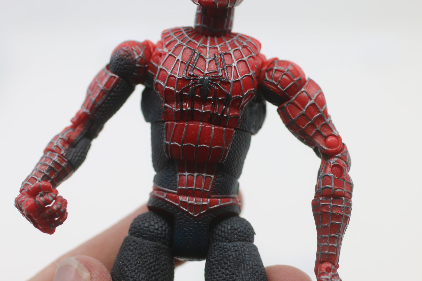 Figurine Spider-Man 2 Toy Biz Sam Raimi Super-Poseable 6" (2003) Rare Legit