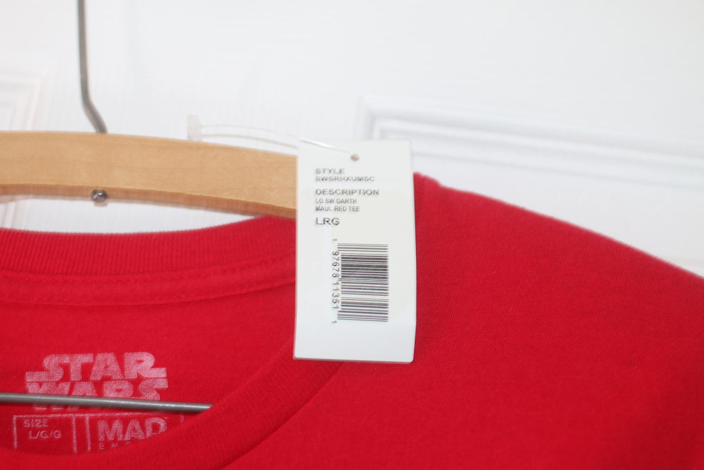 Star Wars Graphic T-Shirt with Darth Maul Print L MAD Engine