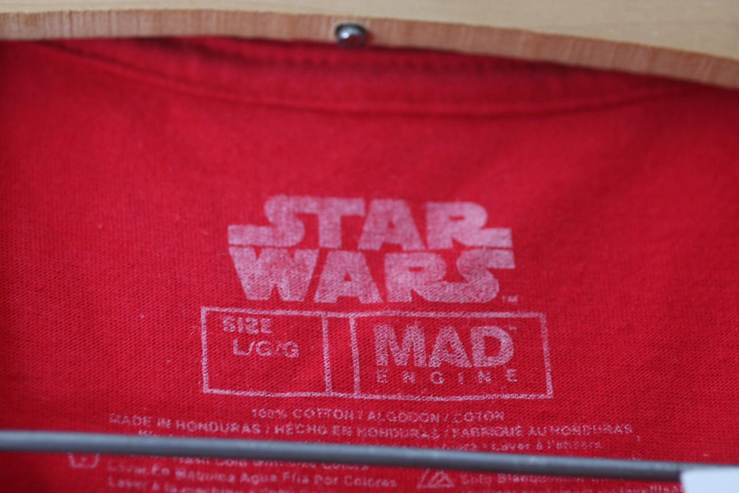 Star Wars Graphic T-Shirt with Darth Maul Print L MAD Engine