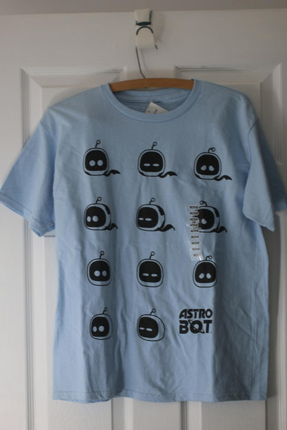 Official Astro Bot Blue Graphic T-Shirt Medium PlayStation