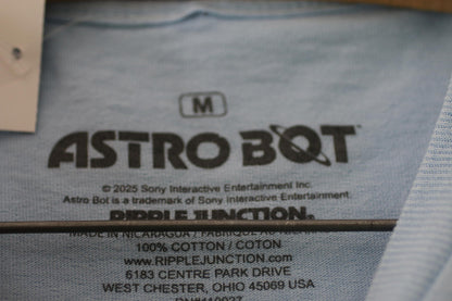 Official Astro Bot Blue Graphic T-Shirt Medium PlayStation