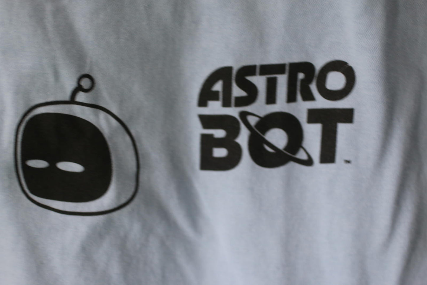 Official Astro Bot Blue Graphic T-Shirt Medium PlayStation