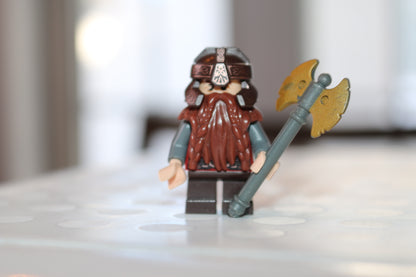 LEGO LOTR Mini-figure minifig LOR013 Gimli 9473 9474 79008