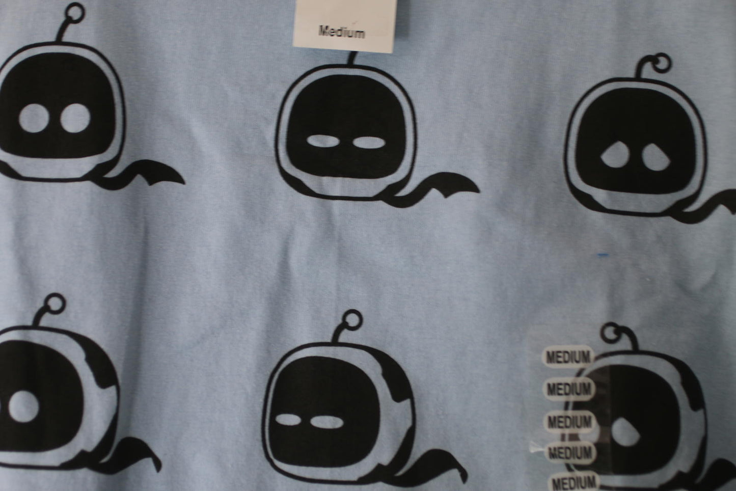 Official Astro Bot Blue Graphic T-Shirt Medium PlayStation