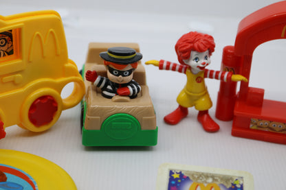 lot 2007 McDonald’s Baby Ronald Happy Meal PVC Toy Figure & Accessories